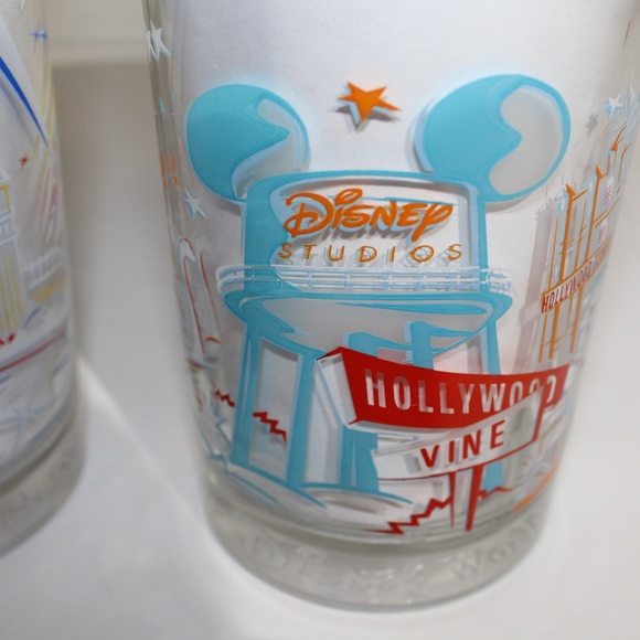 Disney Collectable Anniversary Glass Ware Set 3 - Picture 4 of 12